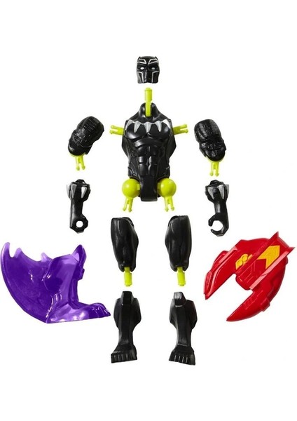 Hasbro 43511 Marvel Avengers Black Panther Mixmashers Figür 4+