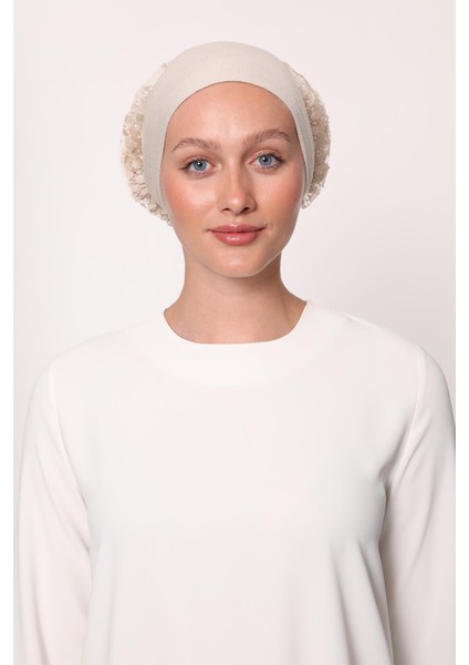 Taş Klipsli Silikonlu Dikişsiz Fırfır Bone fiyatları