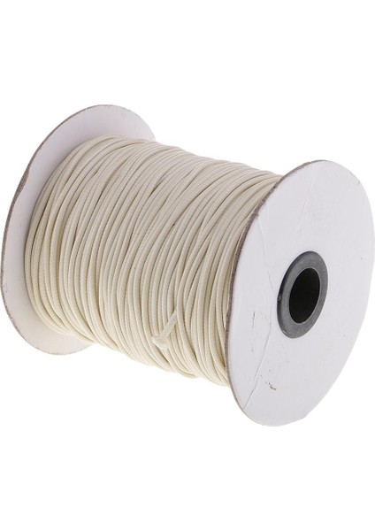 80 Metre 2mm Örgülü Mumlanmış Kablosu Bilezik Ipi (Yurt Dışından)