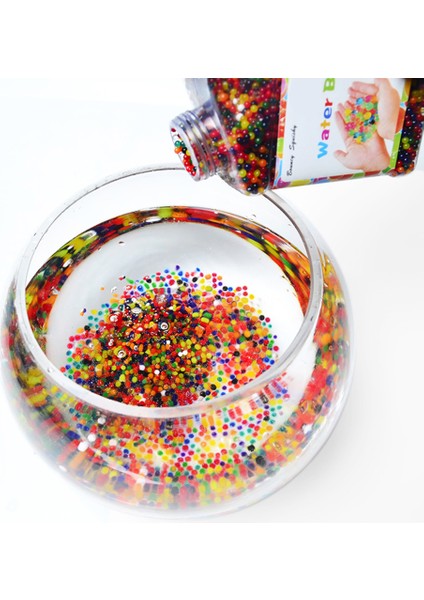 30000 Adet Su Boncuk Gökkuşağı Mix Kristal Toprak Toksik Olmayan Şişelenmiş Paket Iç Dekorasyon Için Hava Taze Çocuk Oyuncağı (Yurt Dışından) indirimleri