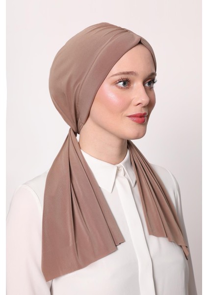 Karamel Kelebek Desen Hazır Şal fiyatları