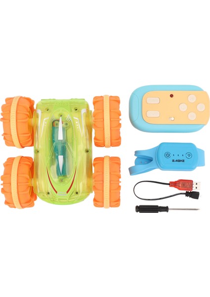 2.4 G Rc Hareket Algılama Dublör Araba 180 Derece Saygısız Su Geçirmez Uzun Menzilli Aydınlatma Etkisi Uzaktan Kumanda Dublör Araba (Yurt Dışından)