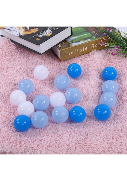 100 Adet Ldpe Bebek Oyuncak Okyanus Topu Çok Renkli 5.5 cm Plastik Çukur Topu Çocuklar Için (Yurt Dışından)