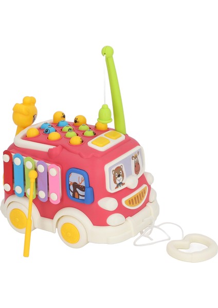 Toddlers Otobüs Çekiç Vurma Oyuncak Çok Fonksiyonlu Öğrenme Eğitim Çekiç Oyunu Müzikal Otobüs Oyuncak Erken Bebek Duyusal Gelişim Kırmızı (Yurt Dışından) modelleri