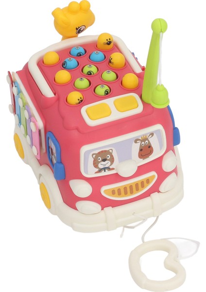 Toddlers Otobüs Çekiç Vurma Oyuncak Çok Fonksiyonlu Öğrenme Eğitim Çekiç Oyunu Müzikal Otobüs Oyuncak Erken Bebek Duyusal Gelişim Kırmızı (Yurt Dışından) indirimleri
