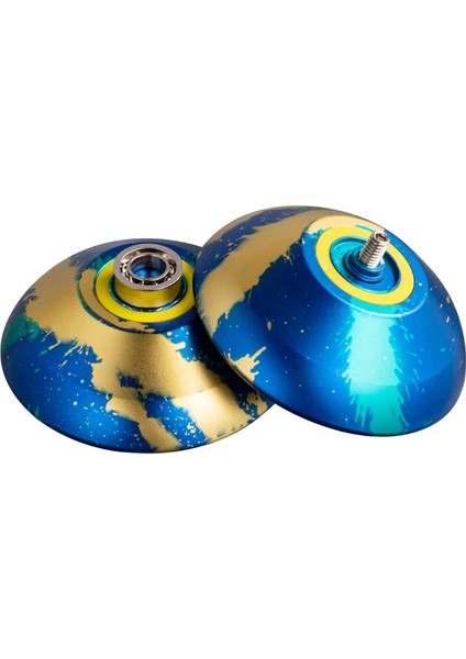 Profesyonel Sihirli Yoyo T5 Derebeyi Alüminyum Alaşımlı Metal Yoyo 8 Top Kk Rulman Dize ile Çocuklar Için (Yurt Dışından) fırsatları