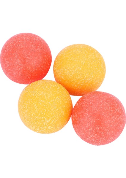 4 Adet Pürüzlü Yüzey Mini Masa Futbol Futbol Topları Masa Oyunu Topu 36MM (Yurt Dışından)