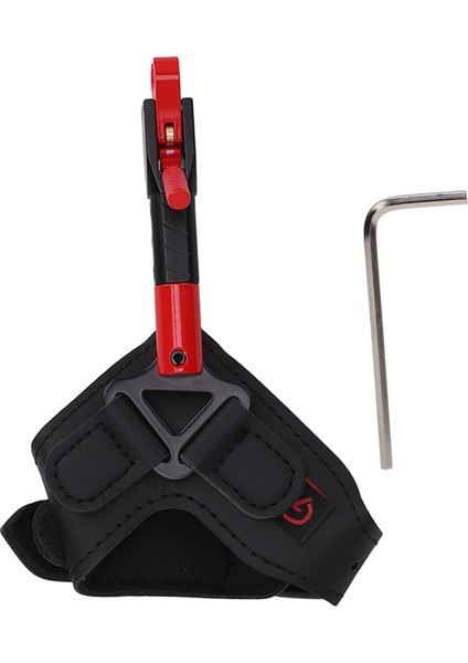 Okçuluk Yayın Yardım Pu Demir Yüksek Stabilite Yay Yayın Bilek Kayışı Için Açık Spor Kırmızı (Yurt Dışından)