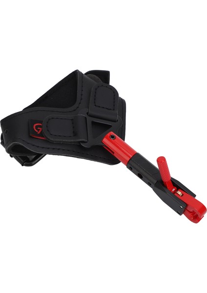 Okçuluk Yayın Yardım Pu Demir Yüksek Stabilite Yay Yayın Bilek Kayışı Için Açık Spor Kırmızı (Yurt Dışından)