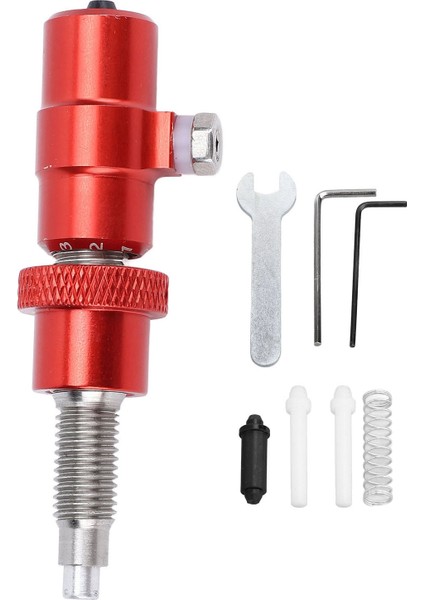 Okçuluk Piston Ayarlanabilir Vida Alüminyum Alaşımlı Olimpik Yay Yastık Piston Yardımcı Aksesuar Için Kırmızı (Yurt Dışından)