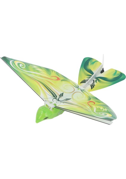 Uçan Rc Kuş Oyuncak 2.4 Ghz USB Şarj LED Biyonik Çırparak Kanatları Kuş Kapalı Açık Yeşil (Yurt Dışından) indirimleri