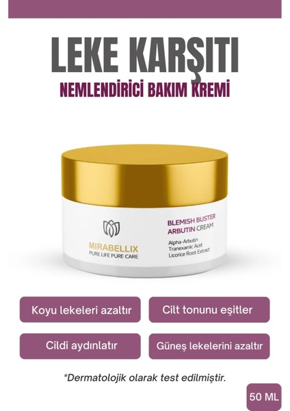Leke Karşıtı Arbutin Krem