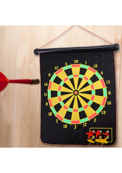 15 Inç Manyetik Çift Taraflı Dart Tahtası Duvara Asılan Dart Tahtası 6 Güvenlik Dartı ile (Yurt Dışından) fiyatları