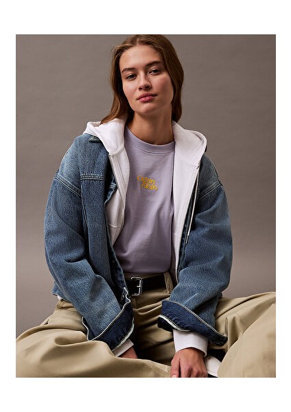 Ss Flocked Logo Cn Tee