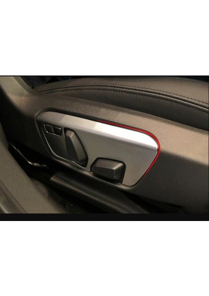 Koltuğu Ayar Kolu Bmw X1 Koltuk Ayar Trim Plakası Abs 2016-2018 Bmw X1 F48 2016-2018 Mat Gümüş Araba Koltuğu Ayar Kolu Paneli Döşemesi Için Uygun fiyatları