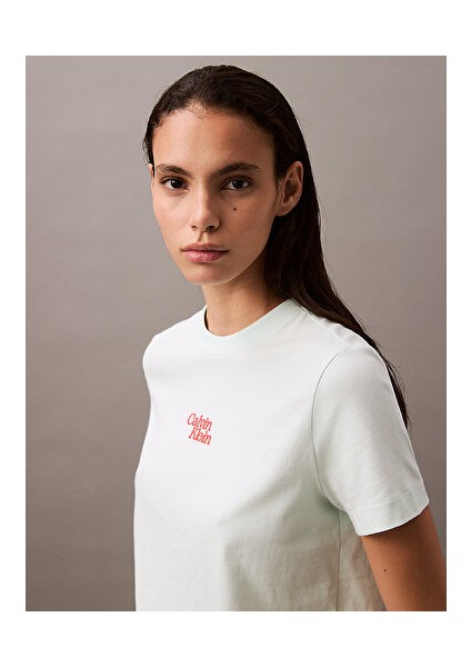 Ss Flocked Logo Cn Tee fırsatları