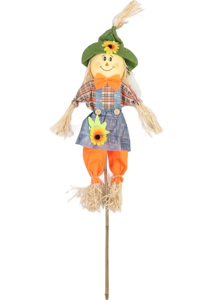 Sonbahar Hasat Korkuluk Süslemeleri 39.37 In Uzun Boylu Kurtulmak Kuşlar Rüzgara Dalı Bahçe Korkuluk Şükran Günü Için Ev Yard Kadın Korkuluk (Yurt Dışından)