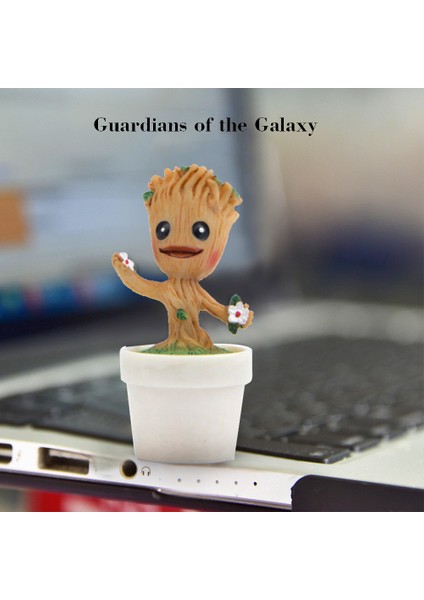 Guardians Galaxy - Groot Tahsil Şekil Saksı Film Hayranları Hediye (Yurt Dışından) fırsatları