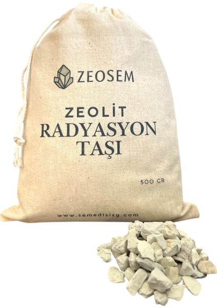 Zeosem Zeolit Radyasyon ve Koku Giderici Nem Alıcı Taş 500 gr fırsatları
