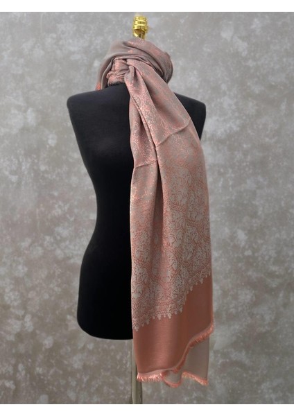 Pudra Suyolu Desen Kadın Şal modelleri