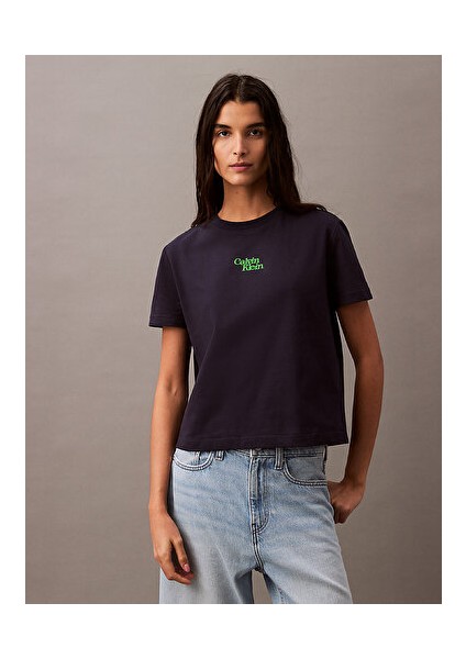 Ss Flocked Logo Cn Tee indirimleri