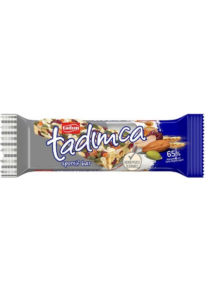 Tadımca Sportif Bar 30 gr x 20 Adet