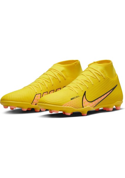 Superfly 9 Club Fg-Mg Erkek Sarı Krampon Ayakkabı DJJ961-780