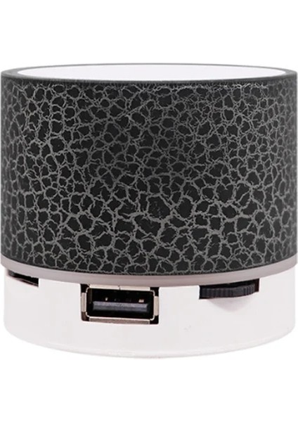 Mini Hacklenmiş Bluetooth Hoparlör Taşınabilir Takılabilir Subwoofer Hoparlör LED Işık Kablosuz Hoparlör (Yurt Dışından)