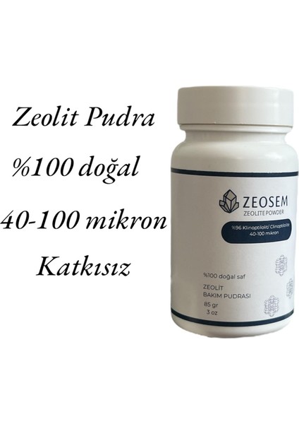 Zeolit Pudra 85 gr 40-100 Mikron