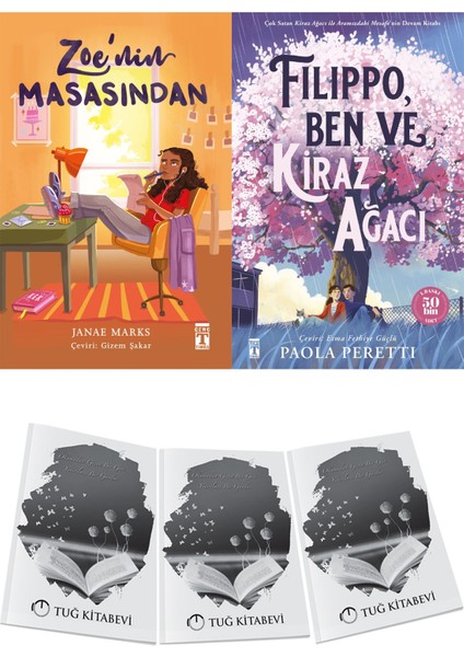 Zoenin Masasından ve Filippo, Ben ve Kiraz Ağacı 2li Set + Hediyeli