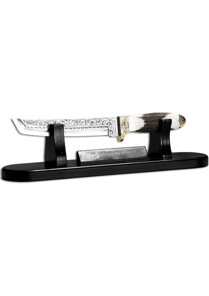 Bora 501 Tanto Boynuz Sap Gravürlü Bıçak fırsatları