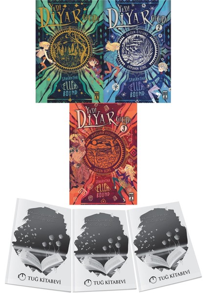 Yedi Diyar Geçidi - Yedi Diyar Geçidi 2 - Yedi Diyar Geçidi 3 Samantha-Ellen Bound 3lü Set + Hediyeli