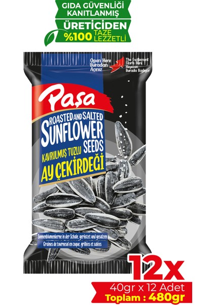 Ay Çekirdeği 40 gr x 12 Adet