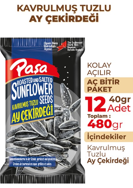 Ay Çekirdeği 40 gr x 12 Adet