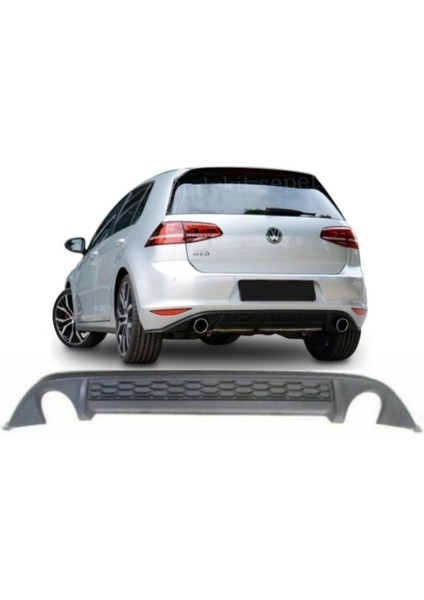 Volkswagen Golf 7 Gti Difüzör (Plastik)(Boyasız)