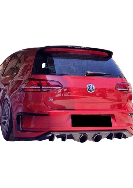 Volkswagen Golf 7 R400 Difüzör (Plastik)(Boyasız)