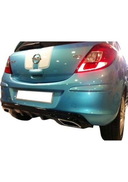 Opel Corsa D Egzoz Görünümlü Difüzör (Plastik)(Boyasız)