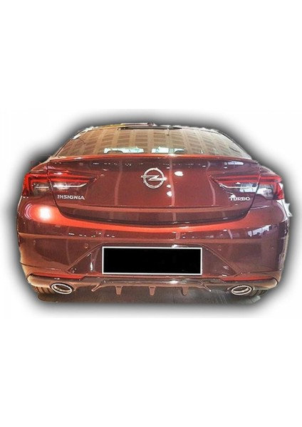 Mazda 3 2014-2019 Çift Çıkış Difüzör (Plastik)(Boyasız)