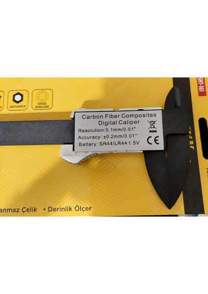 150 mm Dijital Kumpas Hassas Manuel Ölçü Aleti (4172)