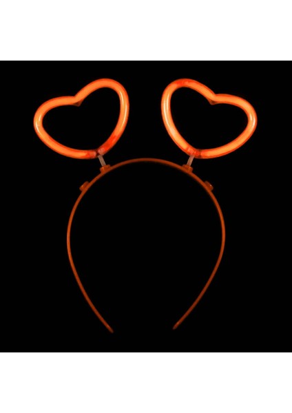 Glow Stick Karanlıkta Yanan Fosforlu Kalp Taç 12 Adet (4172) indirimleri