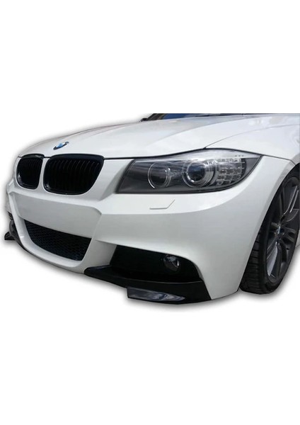 Bmw E90 Makyajlı 2010 - 2012 Orjinal Tampon Ön Flap (Plastik)(Boyasız)