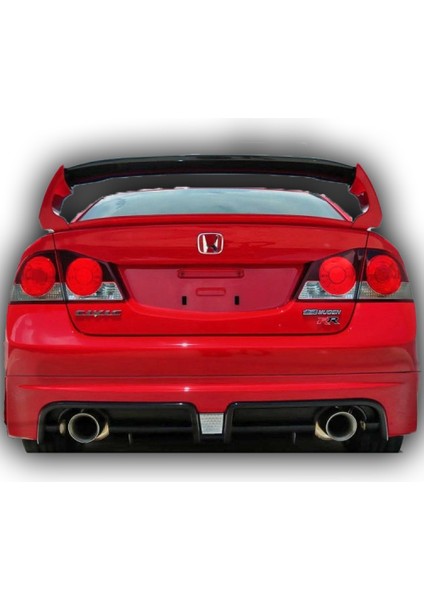 Honda Civic Fd6 Mugen Rr Arka Ek (Plastik)(Boyasız)