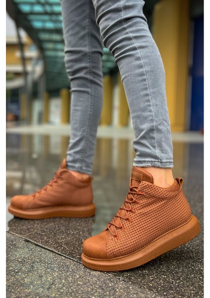 Bağcıklı Erkek Sneaker Bot Taba fiyatları