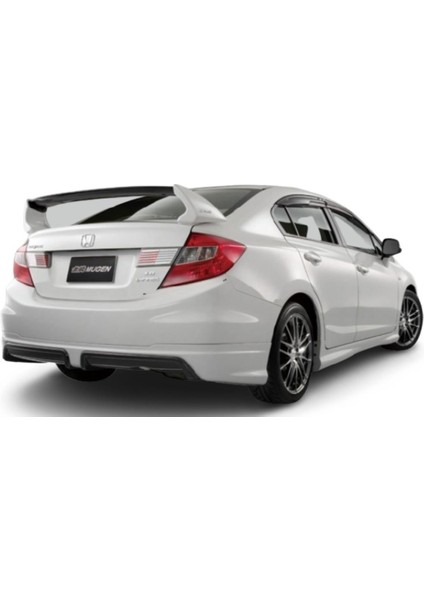 Honda Civic Fb7 Mugen Rr Difüzör Arka Ek (Plastik)(Boyasız)