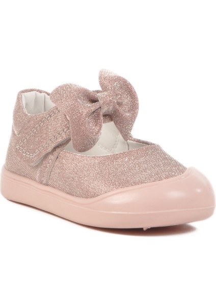 Pudra Cırtlı Ortopedik Kız Bebek Ayakkabı modelleri