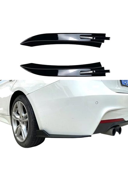 Bmw F30 M Tech (2012 - 2018) Arka Tampon - Flap Ps Model (Plastik)(Boyasız)