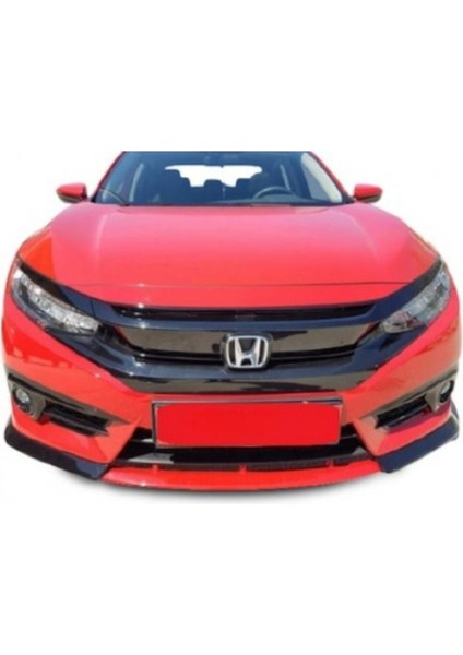 Honda Civic Fc5 Ön Lip Custom (Plastik)(Boyasız)
