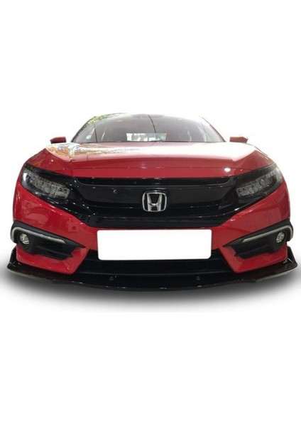 Honda Civic Fc5 Ön Lip Düz (Plastik)(Boyasız)