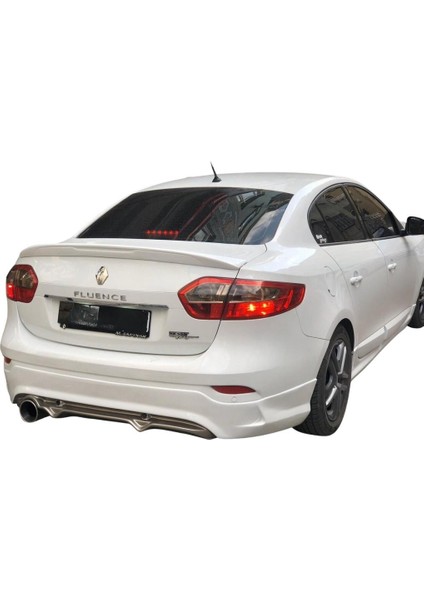 Renault Fluence Makyajlı Sağ Sol Çift Çıkışlı Arka Ek (Plastik)(Boyasız)