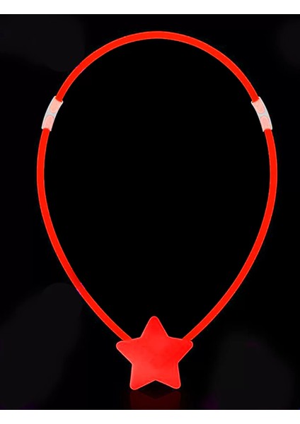 Glow Stick Yıldız Kolye - Glow Kolye - Glow Stick Partisi Yıldız Kolye 6 Adet (4172) fırsatları